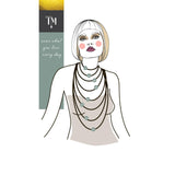 Sterling Silver Amazonite Necklace • Rondelle Bead Statement • Short Collar Chain • Adjustable Length Gift