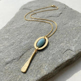 Long Gold Necklace