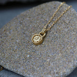 Dainty Gold Plant Necklace • Handmade Botanical Charm • Minimalist Nature-Inspired Jewelry For Women