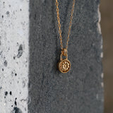Dainty Gold Plant Necklace • Handmade Botanical Charm • Minimalist Nature-Inspired Jewelry For Women