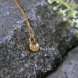 Dainty Gold Plant Necklace • Handmade Botanical Charm • Minimalist Nature-Inspired Jewelry For Women