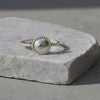 Dainty Sterling Silver Dome Ring