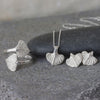Sterling Silver Leaf Jewelry Set