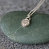Sterling Silver Plant Necklace