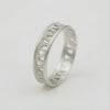 Men’s Sterling Silver Geometric Cut-Out Ring