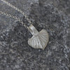 Sterling Silver Sweet Potato Leaf Necklace