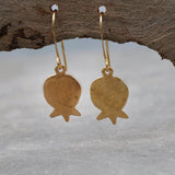 14K Gold Filled Fruit Hook Dangle Earrings