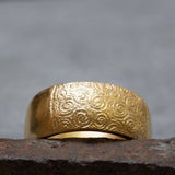 14K Gold Filled Thick Band Ring Jewelry Rings