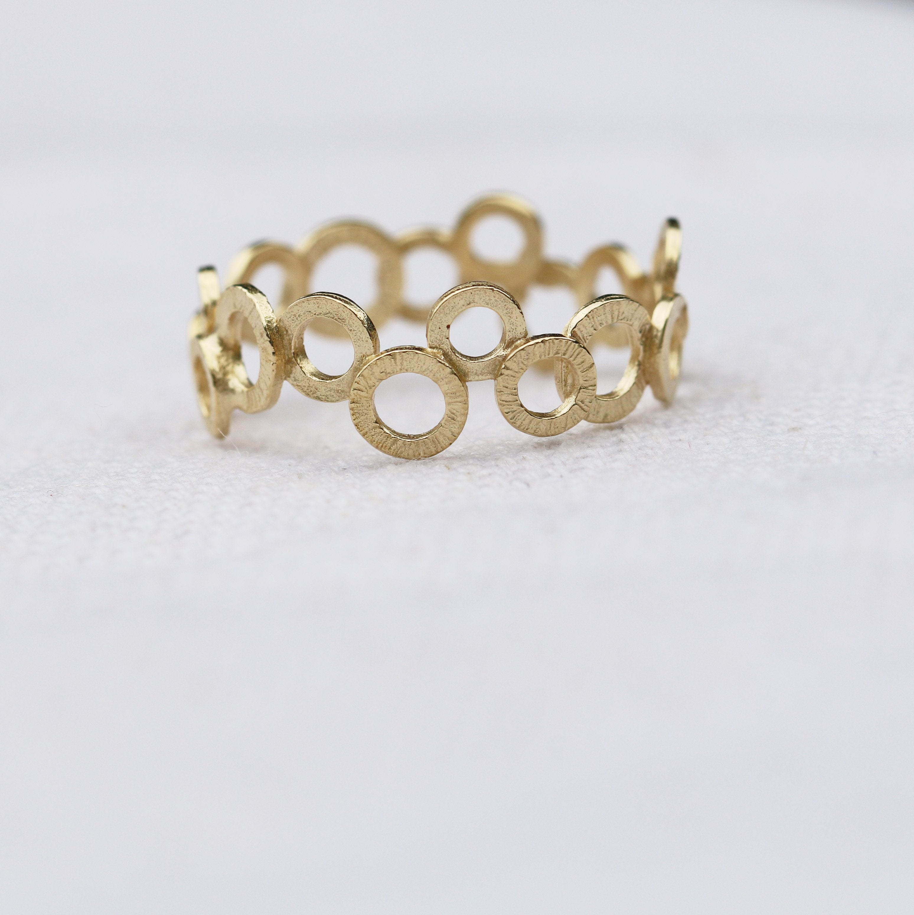 Chic Gold Filled Fashion Ring-fb