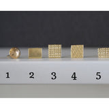Artisan 14K Gold Filled Jacket Stud Earrings