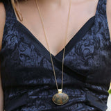 Beautiful Jasper Necklace In Long Chain Necklaces