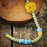 Chain And Polymer Bead Fashion Jewelry For Women Necklaces