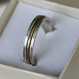 Gold and Silver Handmade Ring