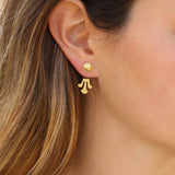 Gold Filled Boho Jewelry Jacket Earrings