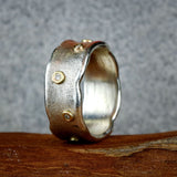 Handcrafted Silver Band Rings For Women