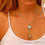 Natural Gemstone Rosary Necklaces For Women