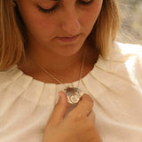 Short Silver Pomegranate Fashion Necklace Necklaces